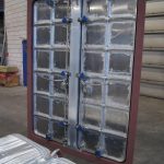 Centraal gesloten dubbele deur